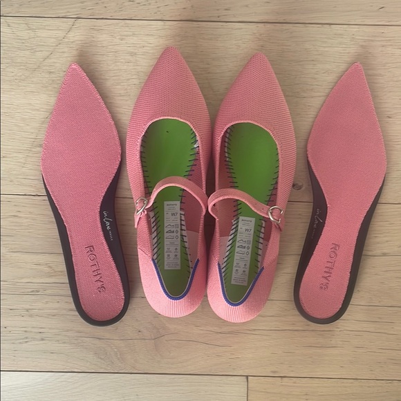 Rothy's The Point II, tulip, 7 - Picture 3 of 3